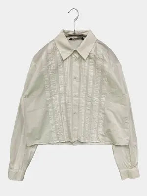 ZARA/ザラ/シャツ/ブラウス/トップス/ホワイト/M