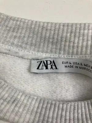 ZARA/ザラ/Tシャツ/カットソー/トップス/ホワイト/EUR L