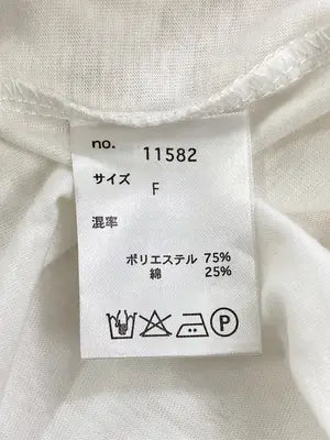 muzzy/Tシャツ/カットソー/トップス/ホワイト/F