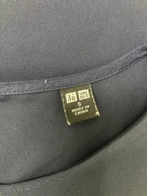 UNIQLO/ユニクロ/ノースリーブ/トップス/ネイビー/S