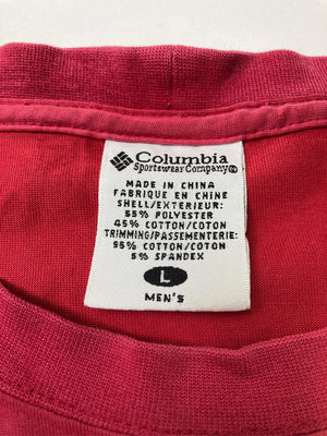 Columbia/コロンビア/Tシャツ/カットソー/トップス/レッド/L