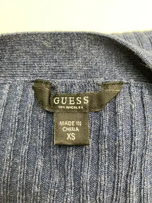 GUESS/ゲス/ニット/セーター/トップス/ネイビー/XS
