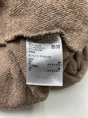 UNIQLO/ユニクロ/チュニック/ワンピース/ドレス/ブラウン/S
