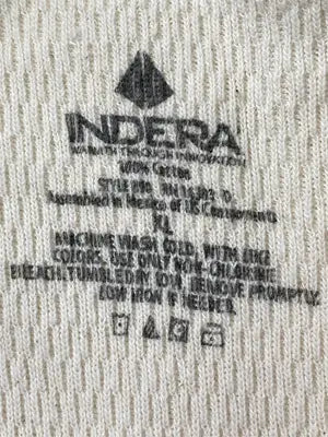 INDERA/タンクトップ/トップス/アイボリー/XL