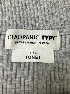 CIAOPANIC TYPY/チャオパニックティピー/Tシャツ/カットソー/トップス/グレー/ONE