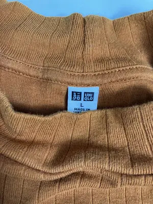 UNIQLO/ユニクロ/Tシャツ/カットソー/トップス/オレンジ/L