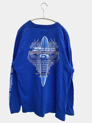PIKO/ピコ/Tシャツ/カットソー/トップス/ブルー/X-LARGE