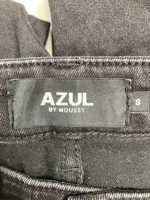 AZUL by MOUSSY/アズールバイマウジー/デニムパンツ/パンツ/ブラック/S