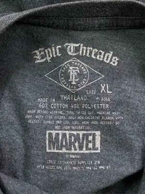 MARVEL/マーベル/Tシャツ/カットソー/トップス/グレー/XL