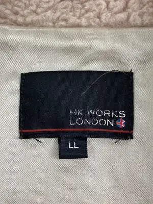 HK WORKS LONDON/エイチケーワークスロンドン/ブルゾン/ジャケット/アウター/ベージュ/LL