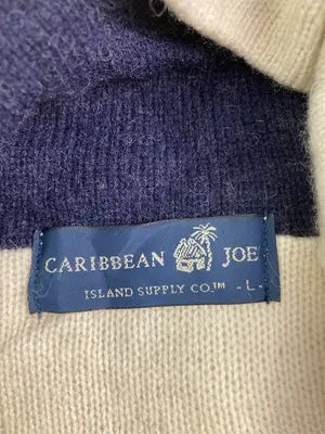 CARIBBEAN JOE/ニット/セーター/トップス/ベージュ/L
