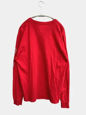 Champion/チャンピオン/Tシャツ/カットソー/トップス/レッド/L