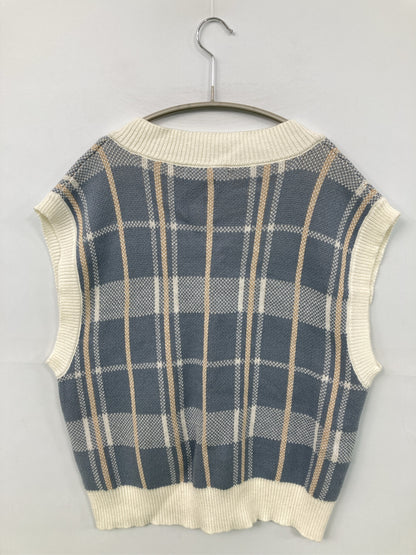 Chip Clip/チップクリップ/ベスト/トップス/ブルー/M