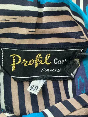 Profil/シャツワンピース/ワンピース/ドレス/スカイブルー/42