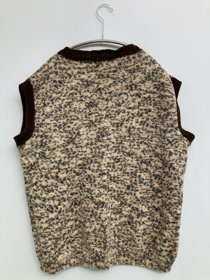 ベスト/トップス/ブラウン