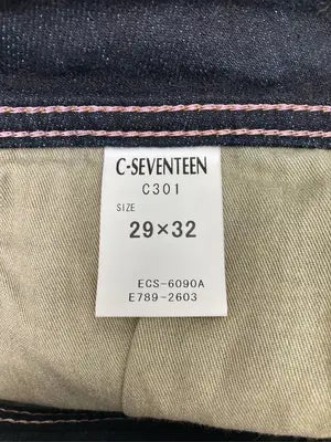 C17/シーセブンティーン/デニムパンツ/パンツ/ネイビー/29 X 32