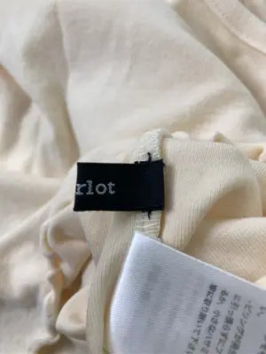 merlot/メルロー/Tシャツ/カットソー/トップス/アイボリー/M