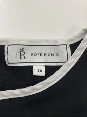 ROPE PICNIC/ロペピクニック/Tシャツ/カットソー/トップス/ブラック/38