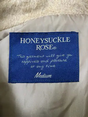 HONEYSUCKLE ROSE/ハニーサックルローズ/ブルゾン/ジャケット/アウター/ベージュ/Medium