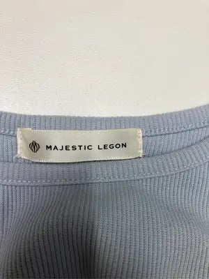 MAJESTIC LEGON/マジェスティックレゴン/Tシャツ/カットソー/トップス/グレー/M