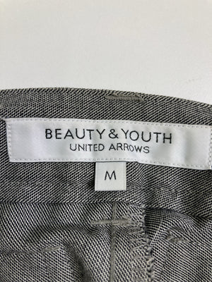 BEAUTY&YOUTH/ビューティーアンドユース/スラックス/パンツ/グレー/M