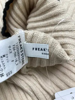 FREAK'S STORE/フリークスストア/ニット/セーター/トップス/ベージュ/F