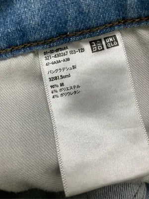 UNIQLO/ユニクロ/デニムパンツ/パンツ/ブルー/32