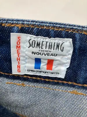 SOMETHING/サムシング/デニムパンツ/パンツ/ブルー/XS