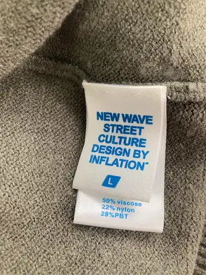 NEW WAVE STREET CULTURE/ニューウェーブストリートカルチャー/スウェット/トップス/グレー/L
