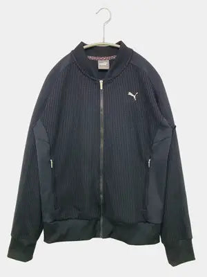 PUMA/プーマ/ジャージ/トラックジャケット/トップス/ブラック/M