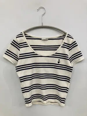 GYDA/ジェイダ/Tシャツ/カットソー/トップス/ホワイト/F