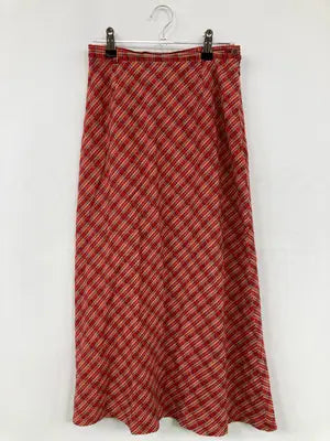 HARMONICA/ハーモニカ/ロングスカート/スカート/レッド