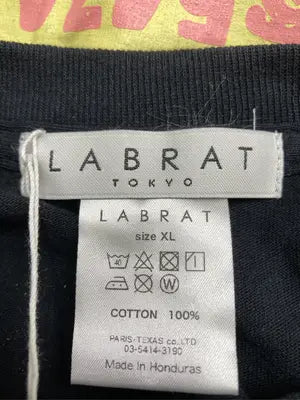 LABRAT TOKYO/Tシャツ/カットソー/トップス/ブラック/XL