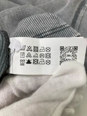 ZARA/ザラ/Tシャツ/カットソー/トップス/グレー/USA M