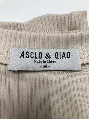 ASCLO&QIAO/セットアップ/ジャケット/アウター/ベージュ/M