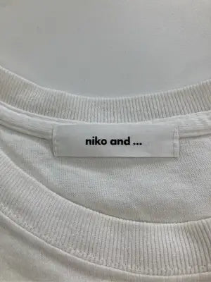 niko and .../ニコアンド/Tシャツ/カットソー/トップス/アイボリー