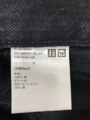 UNIQLO/ユニクロ/デニムパンツ/パンツ/ブラック/23
