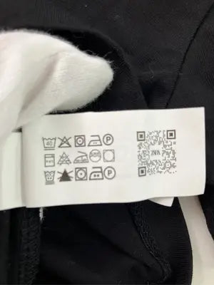 ZARA/ザラ/Tシャツ/カットソー/トップス/ブラック/USA M