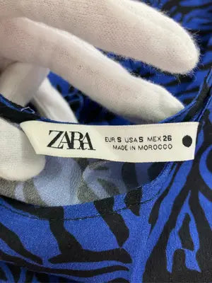 ZARA/ザラ/ワンピース/ワンピース/ドレス/ブルー/S