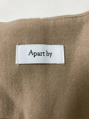Apart by/アパートバイ/ノーカラーコート/ジャケット/アウター/ベージュ/F