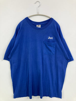 JERZEES/ジャージーズ/Tシャツ/カットソー/トップス/ブルー/2X