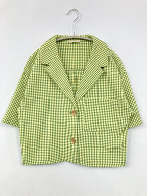 ehka sopo/エヘカソポ/シャツ/ブラウス/トップス/ライトグリーン/F