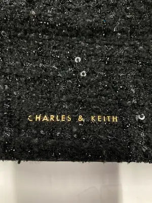CHARLES&KEITH/チャールズアンドキース/ショルダーバッグ/バッグ/ブラック