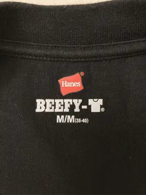 Hanes/ヘインズ/Tシャツ/カットソー/トップス/ブラック/M