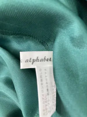 Alphabet's alphabet/ワンピース/ワンピース/ドレス/グリーン/F