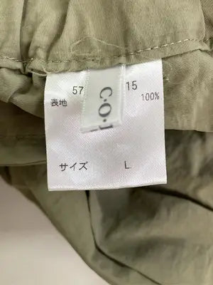 COLZA/コルザ/カーゴパンツ/パンツ/カーキ/L