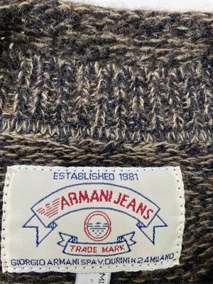 ARMANI JEANS/アルマーニジーンズ/ニット/セーター/トップス/ブラウン/L
