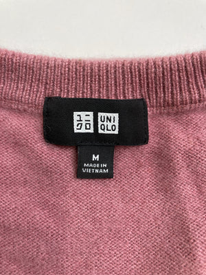 UNIQLO/ユニクロ/ニット/セーター/トップス/ピンク/M