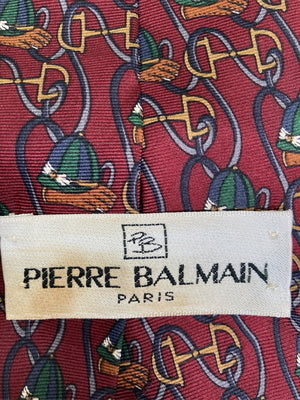 pierre balmain/ピエールバルマン/ネクタイ/ファッション雑貨/レッド