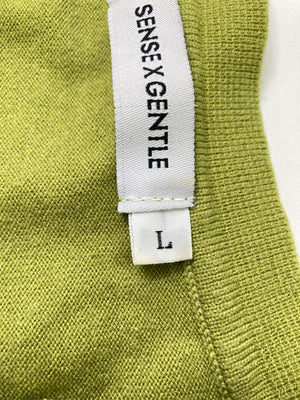 SENSE X GENTLE/Tシャツ/カットソー/トップス/イエロー/L